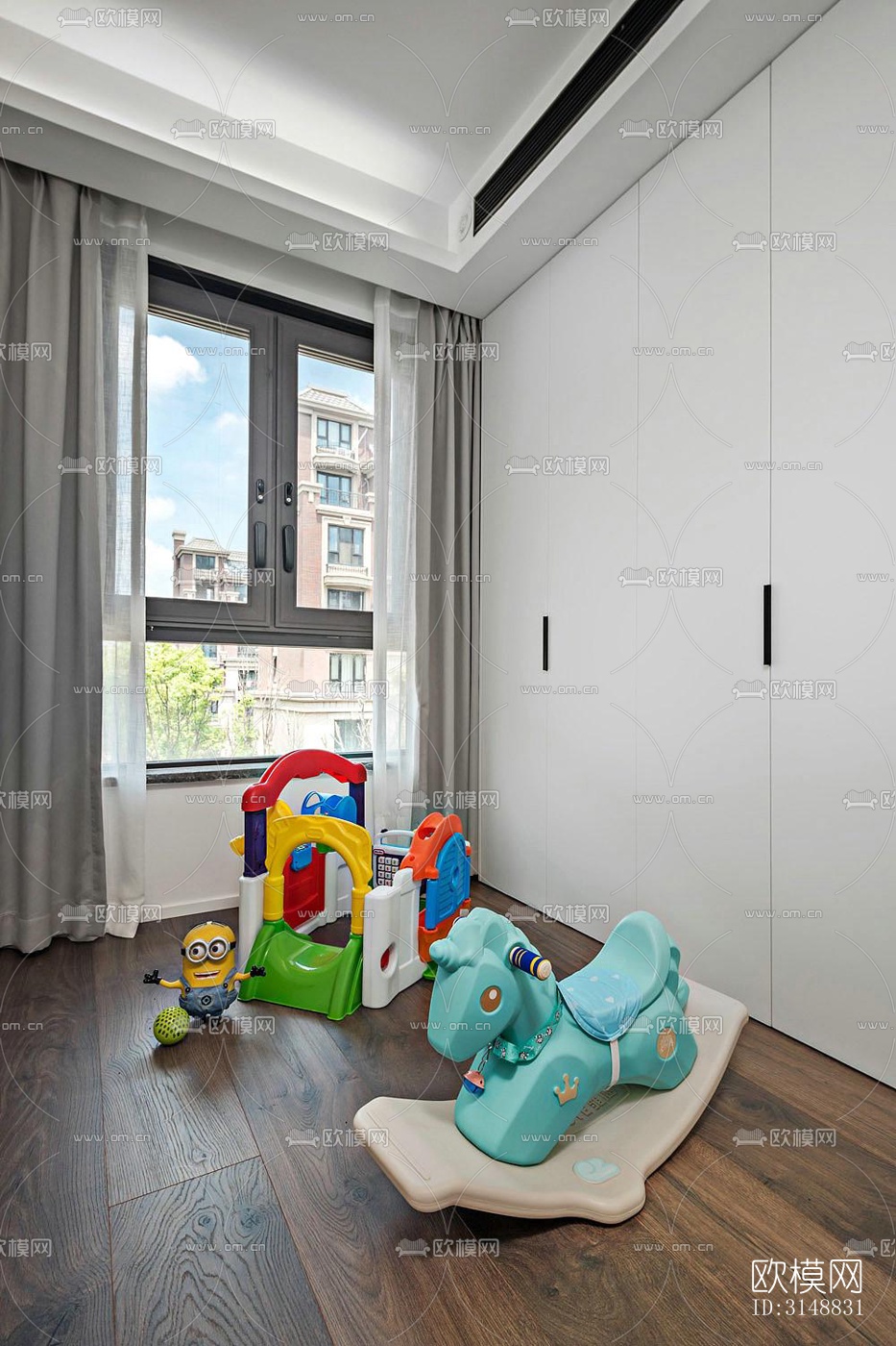 北欧平层效果图下载（渲染图13）