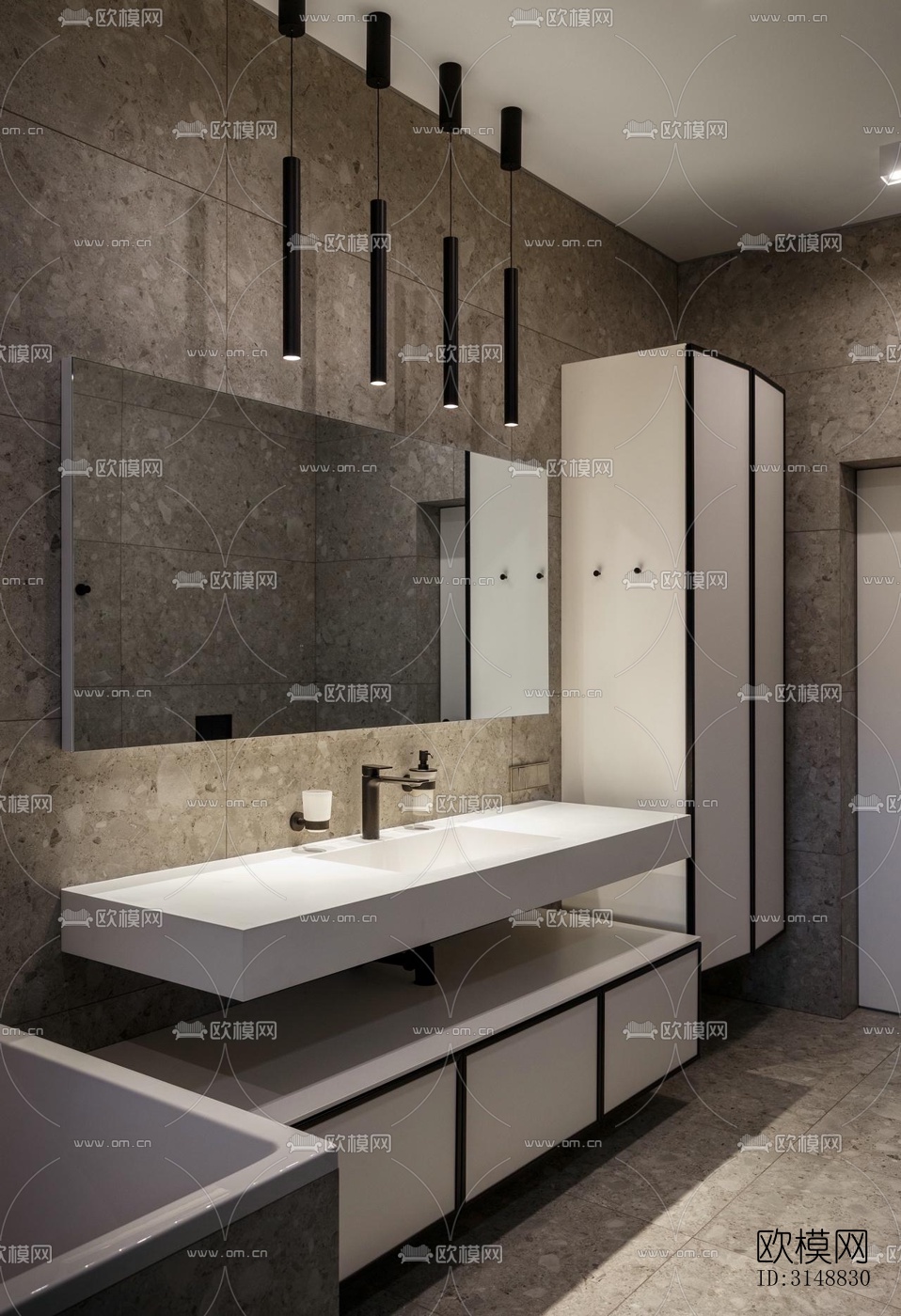 北欧平层效果图下载（渲染图18）