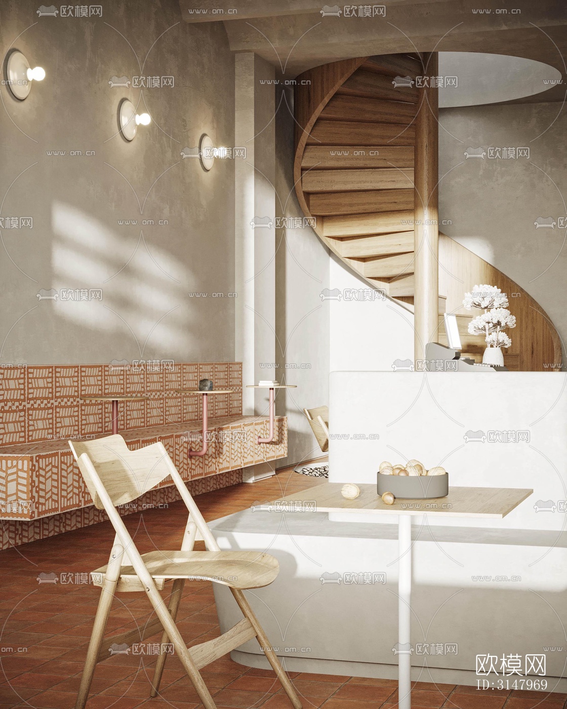 侘寂酒店民宿效果图下载（渲染图17）