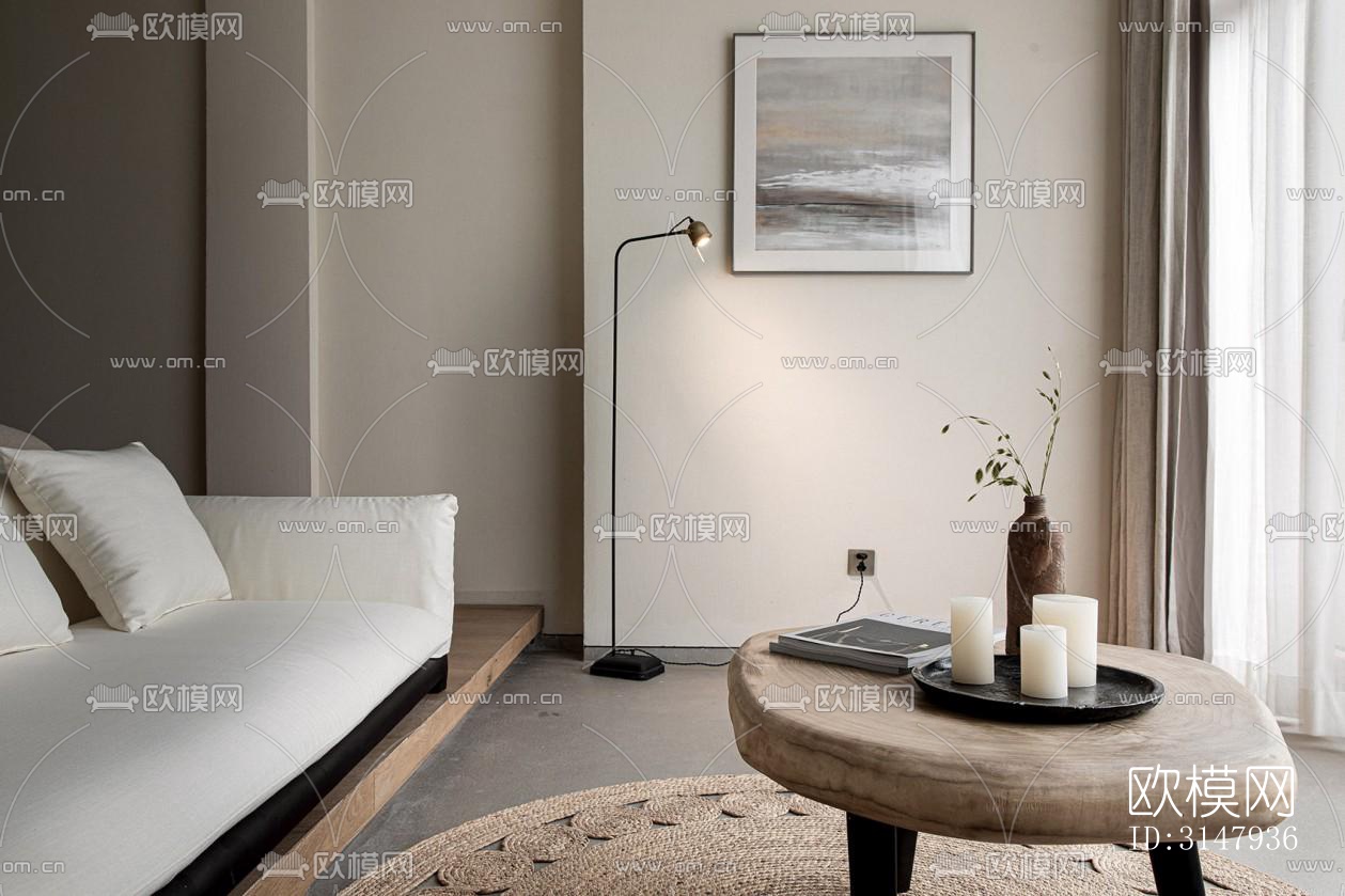 侘寂酒店民宿效果图下载（渲染图17）