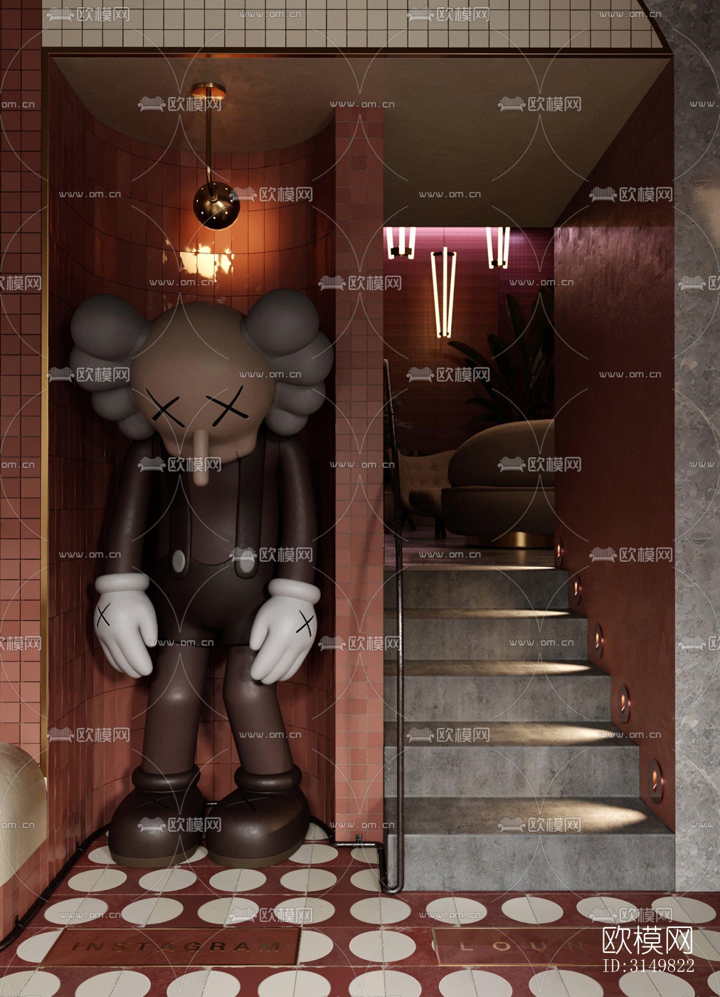 法式咖啡奶茶效果图下载（渲染图11）