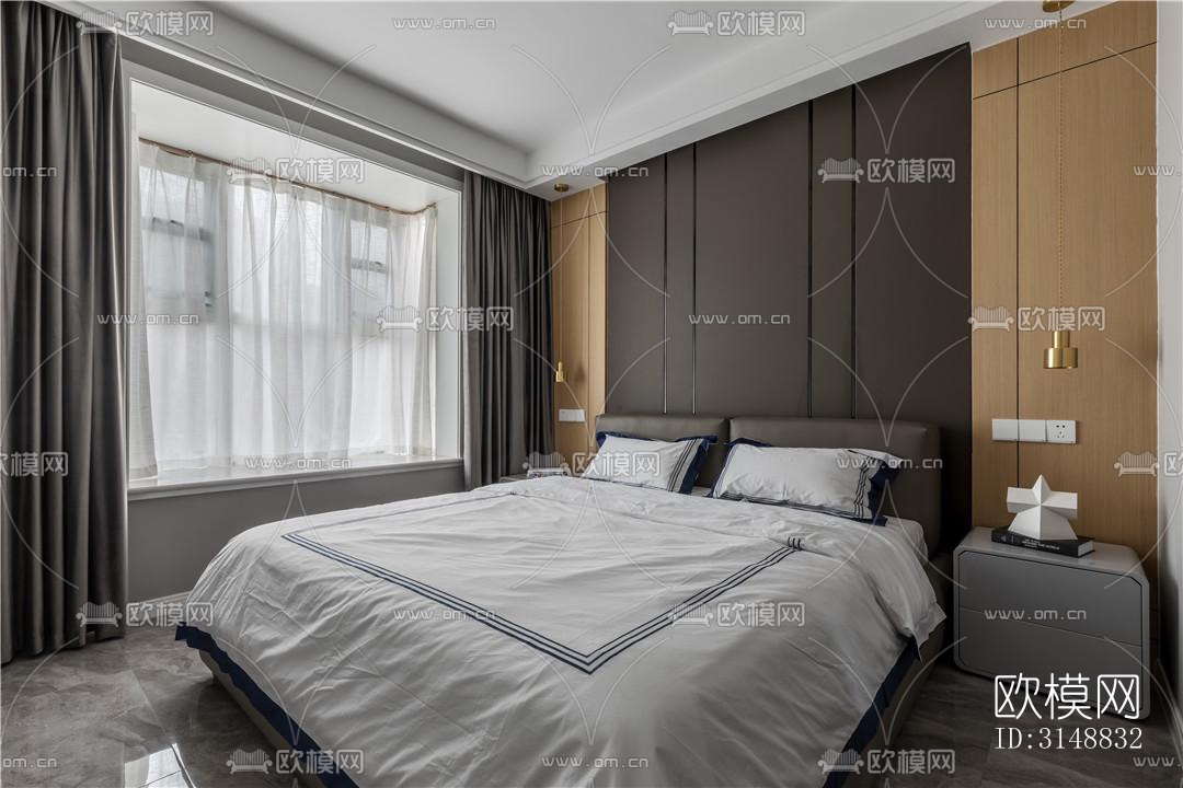 北欧平层效果图下载（渲染图9）