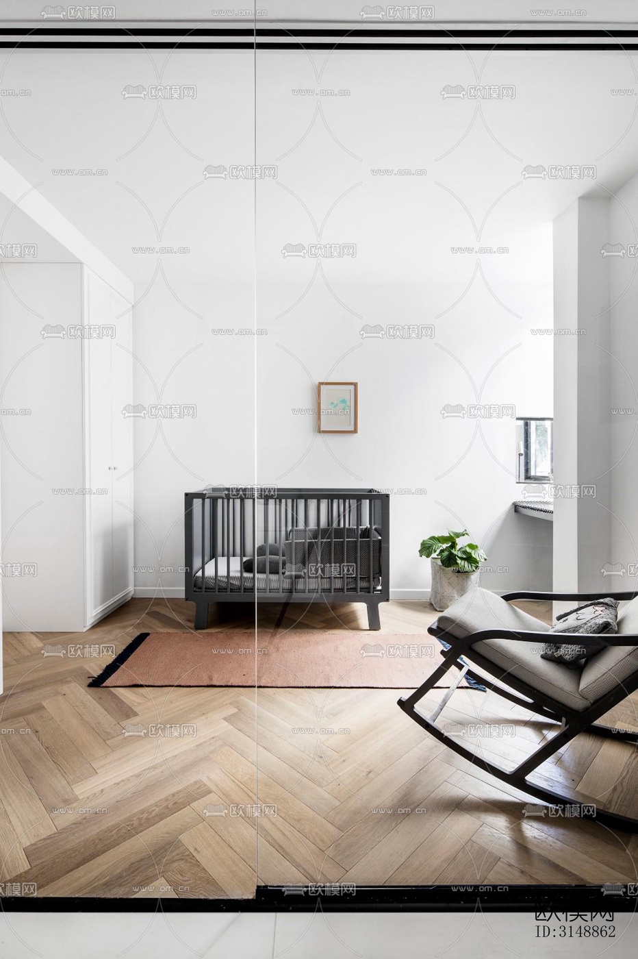 北欧平层效果图下载（渲染图16）