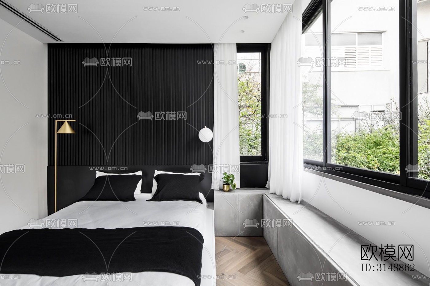 北欧平层效果图下载（渲染图14）