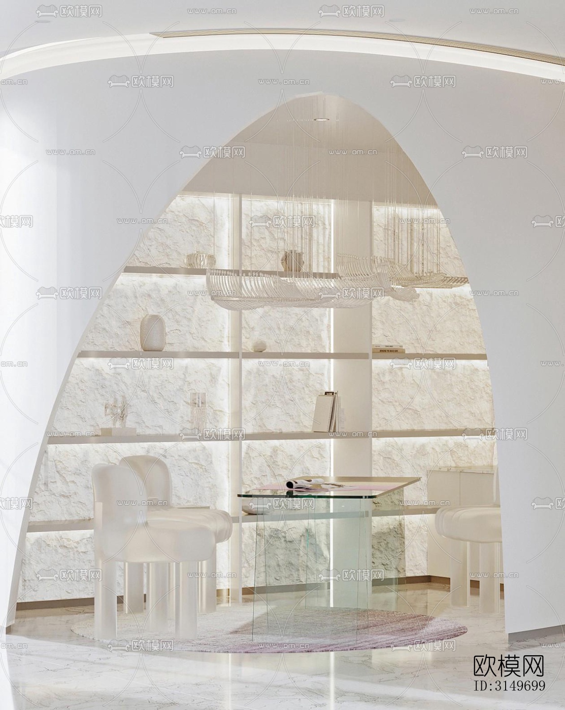 现代健身房效果图下载（渲染图16）