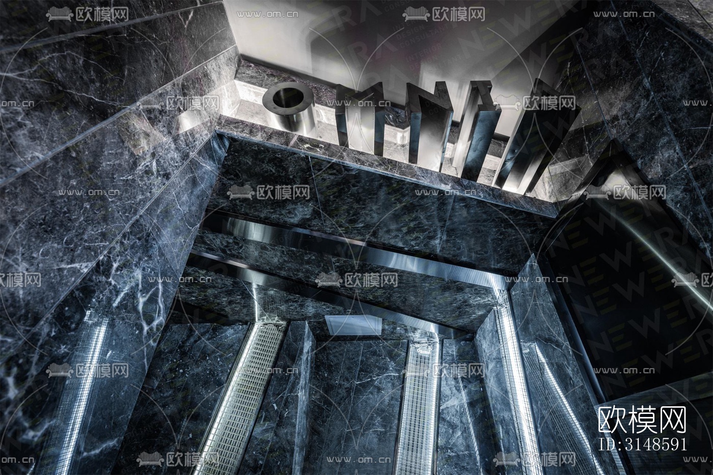 现代酒吧效果图下载（渲染图3）