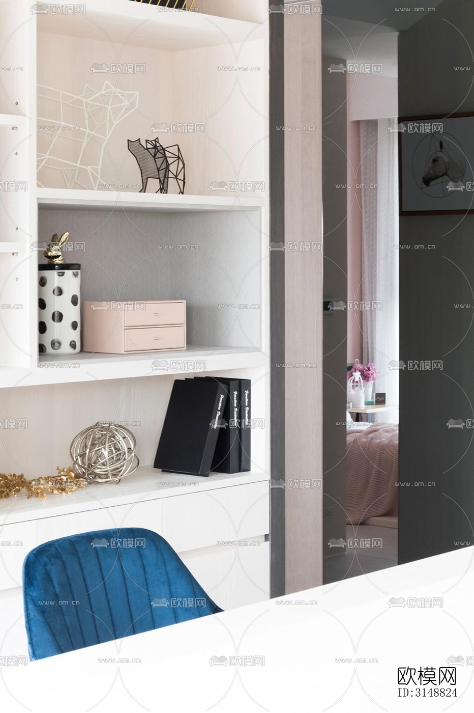 北欧平层效果图下载（渲染图9）