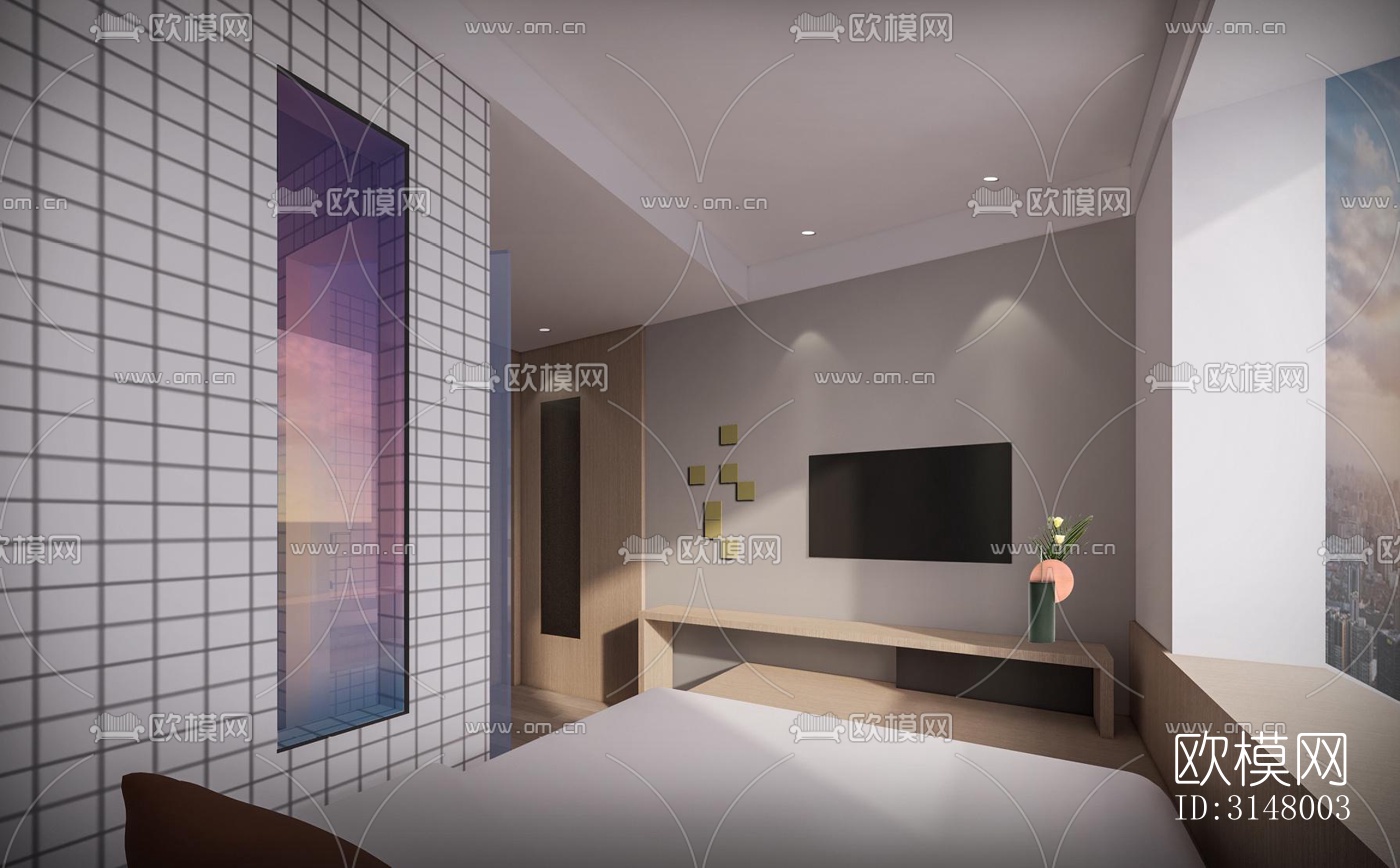 北欧酒店民宿效果图下载（渲染图4）