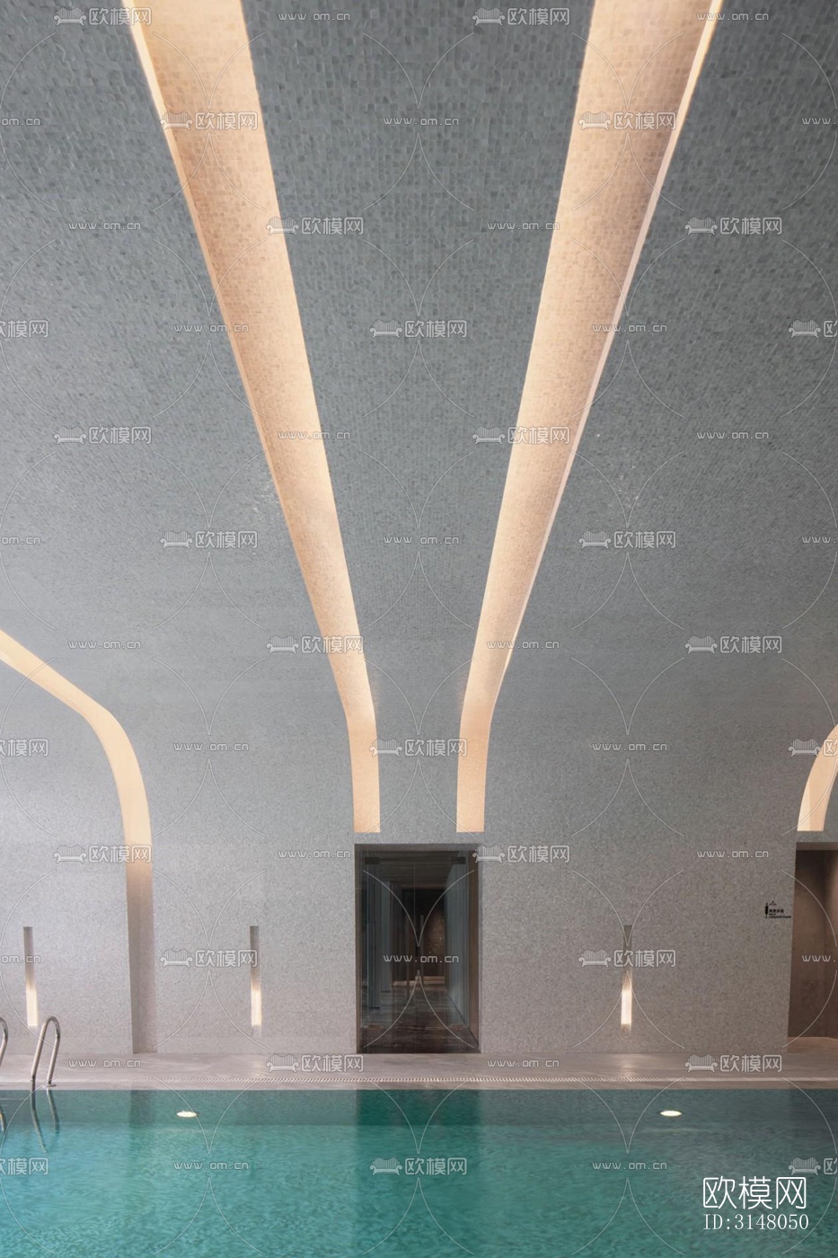 现代酒店民宿效果图下载（渲染图8）