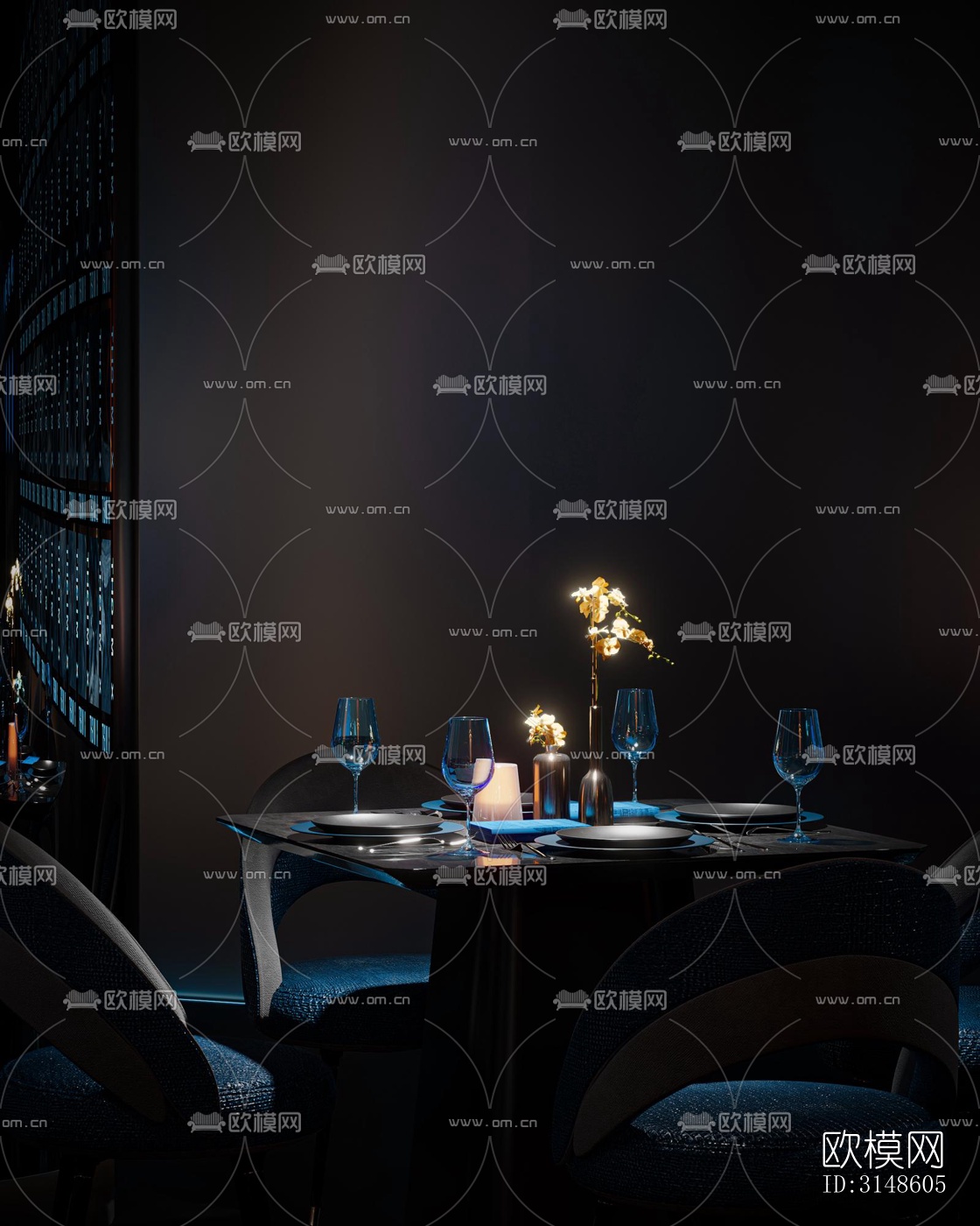 现代酒吧效果图下载（渲染图17）