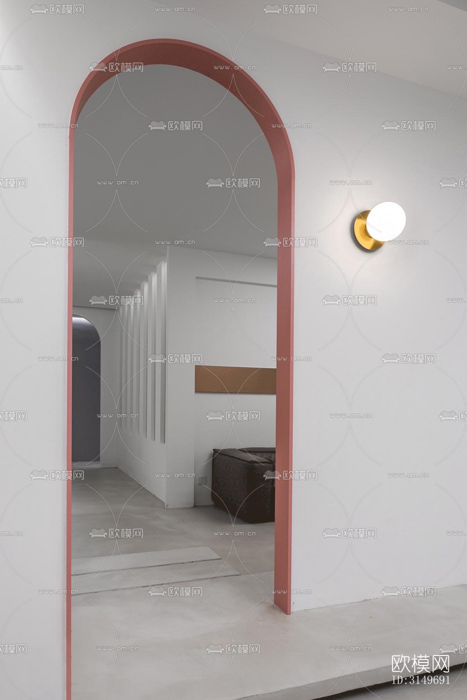 现代健身房效果图下载（渲染图9）