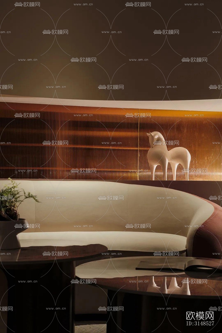 现代美容院效果图下载（渲染图7）