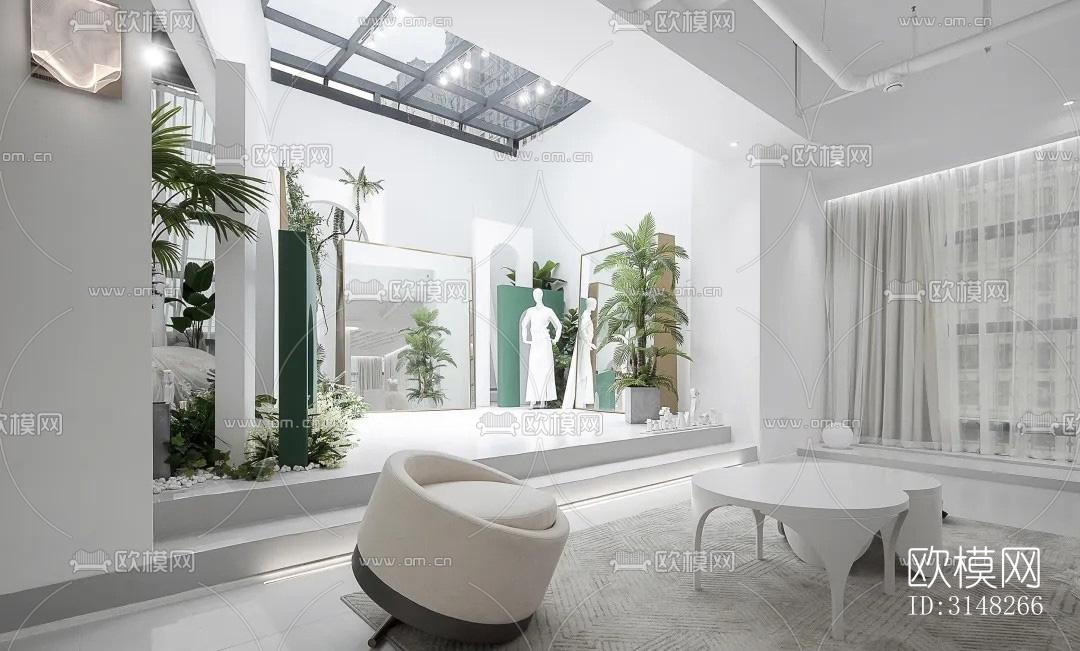 现代零售店铺效果图下载（渲染图17）