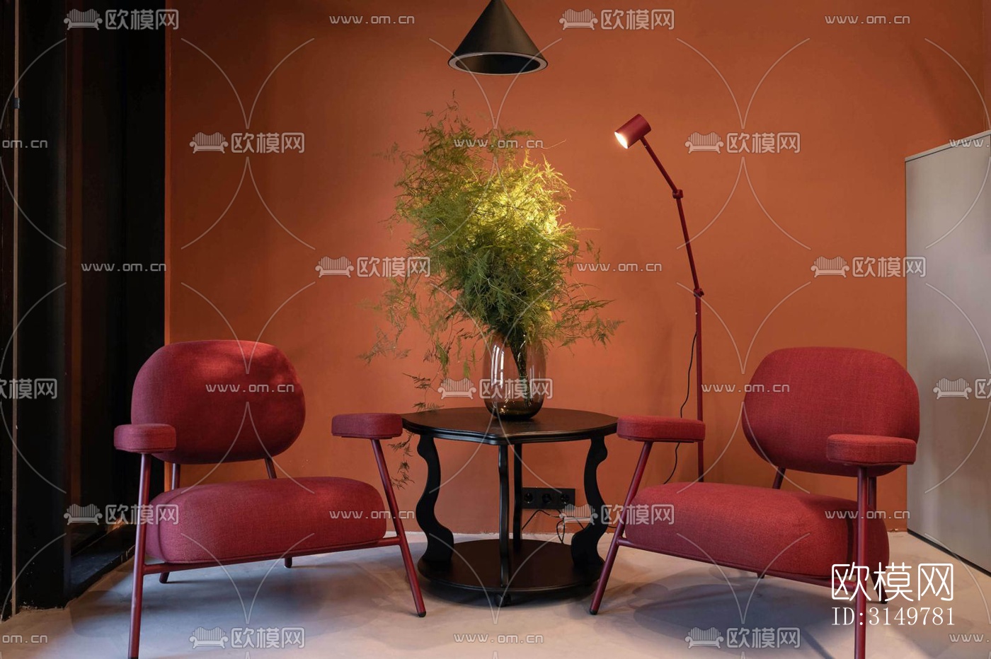 后现代咖啡奶茶效果图下载（渲染图9）