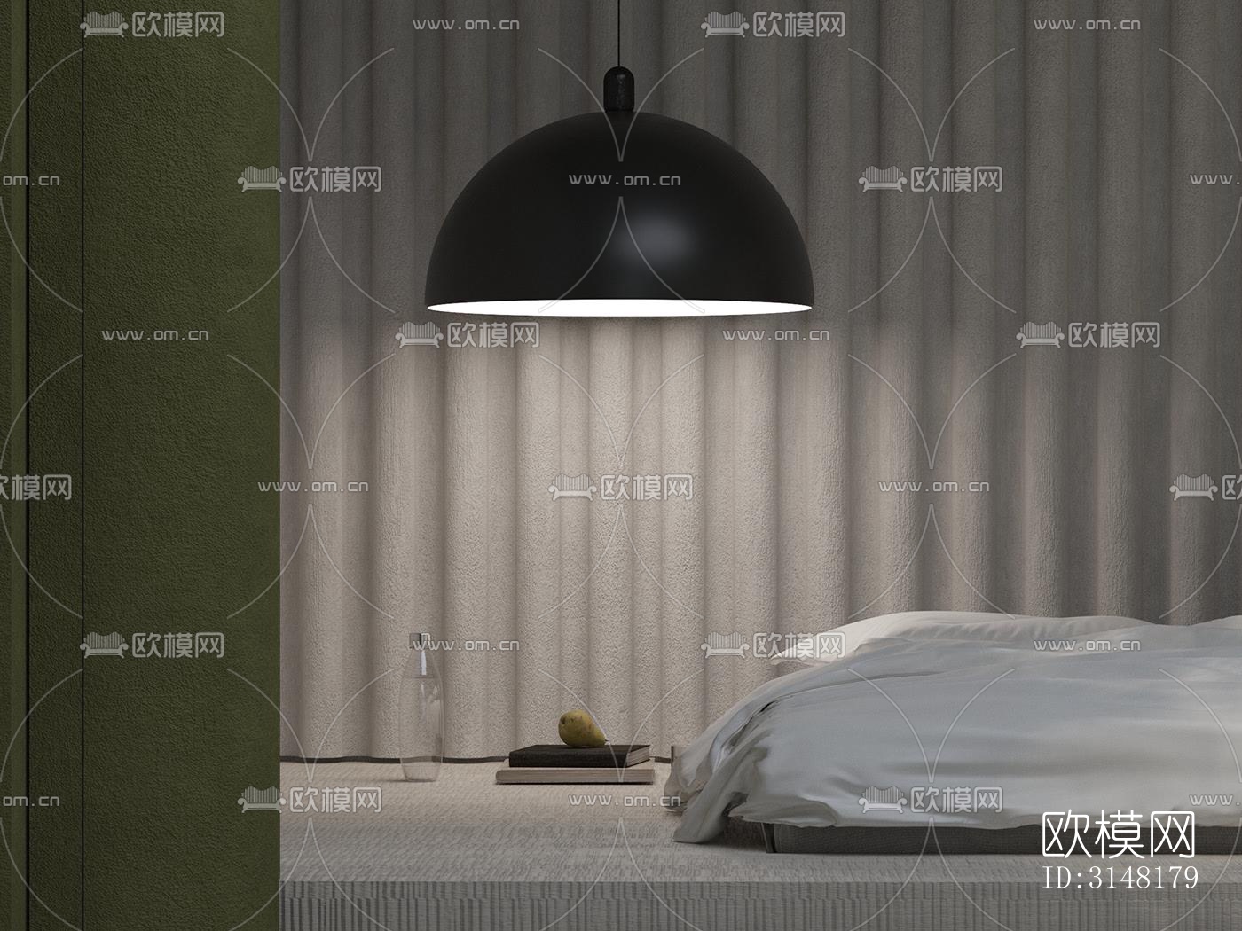 现代酒店民宿效果图下载（渲染图6）