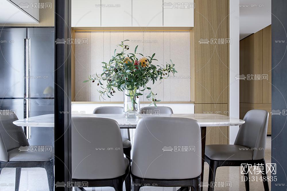 北欧平层效果图下载（渲染图5）