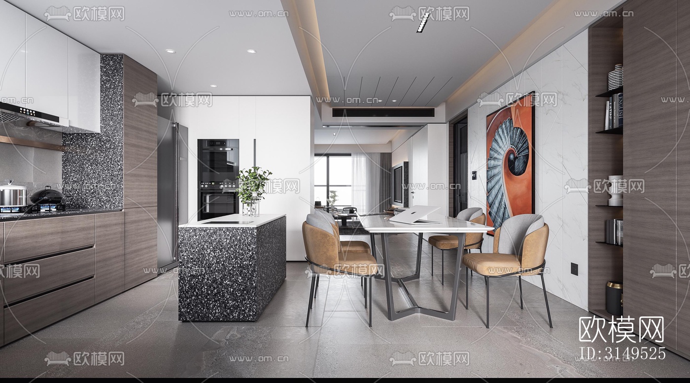 高级灰平层效果图下载（渲染图14）