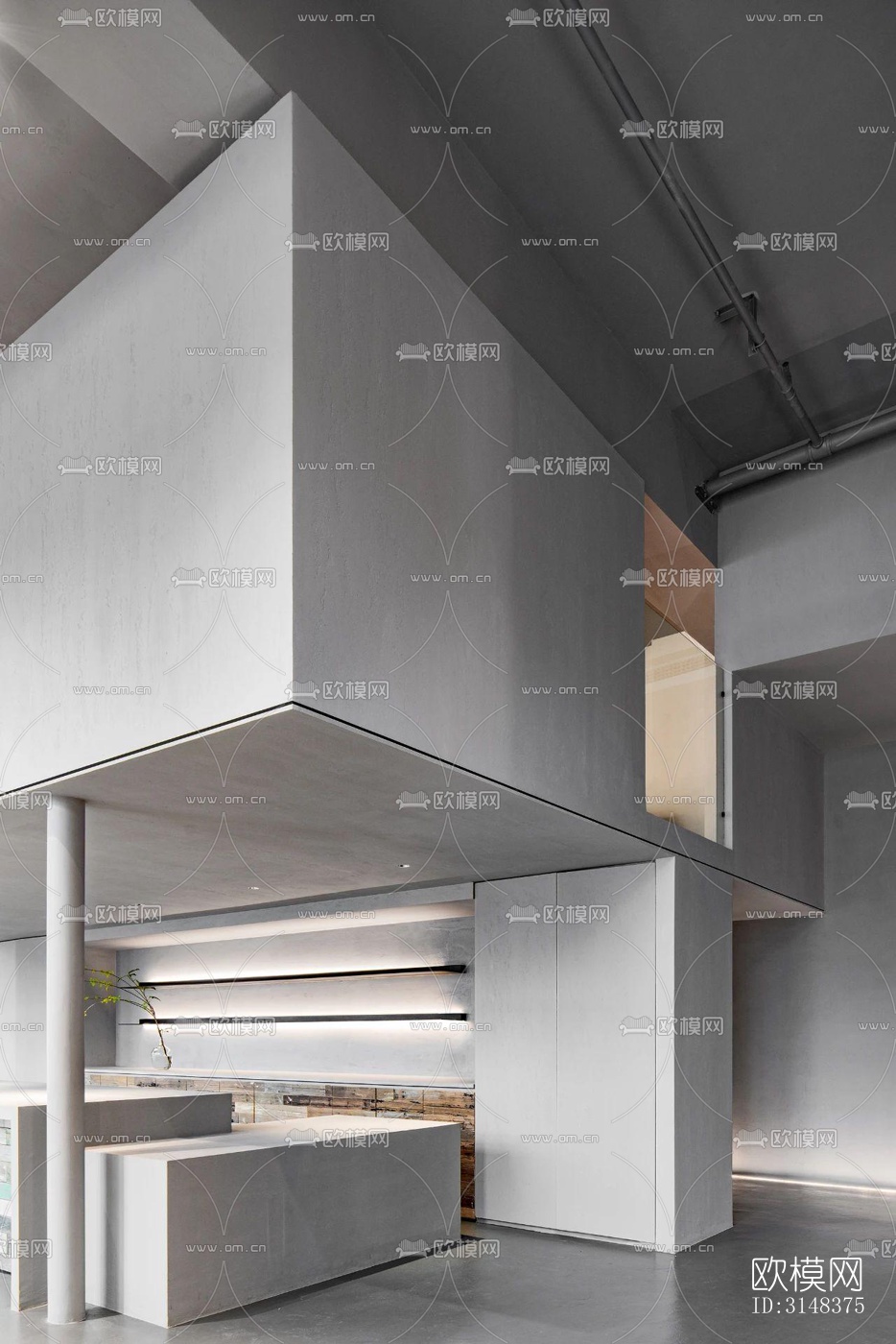 侘寂养生会所效果图下载（渲染图7）