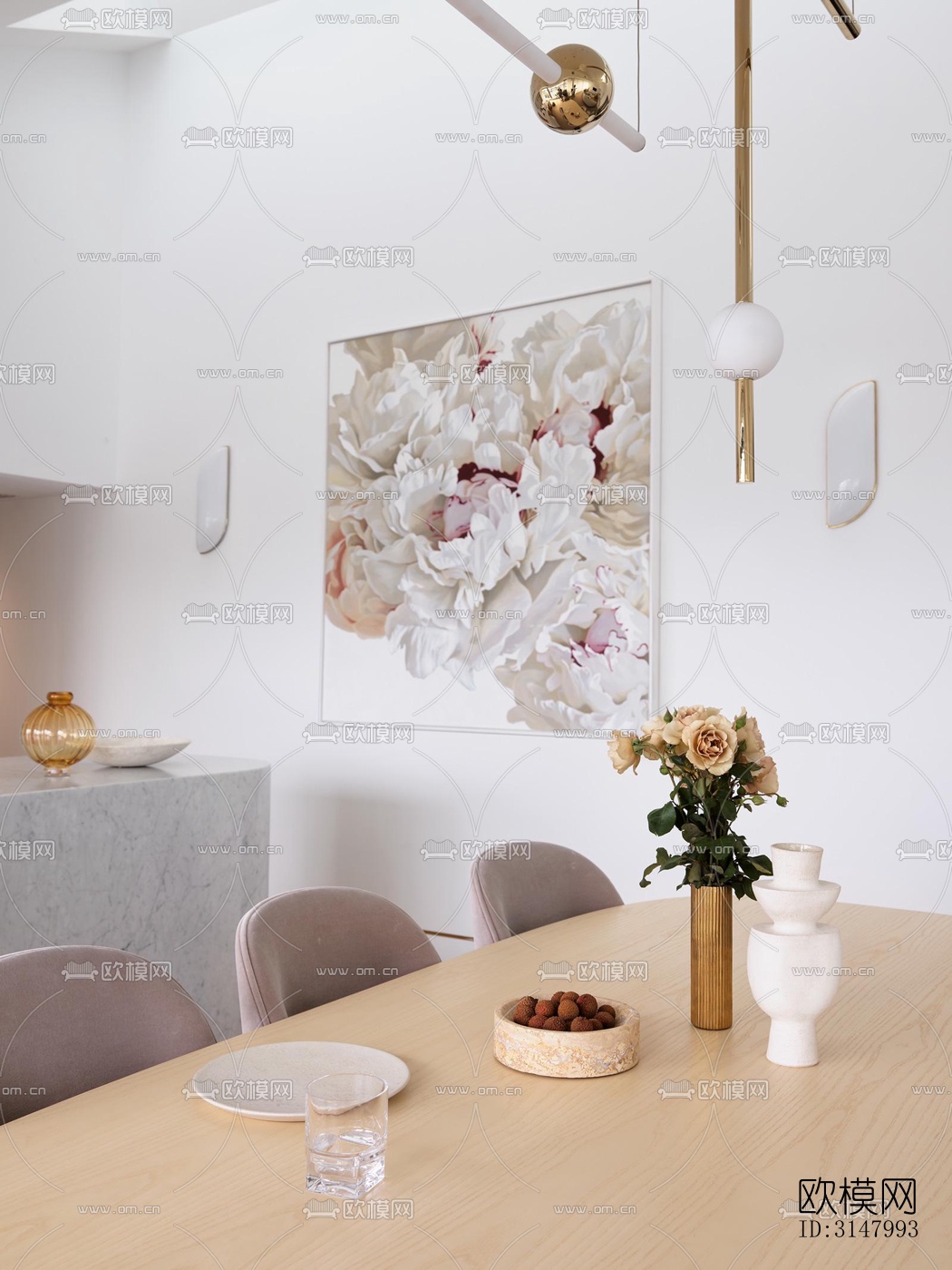 北欧酒店民宿效果图下载（渲染图10）