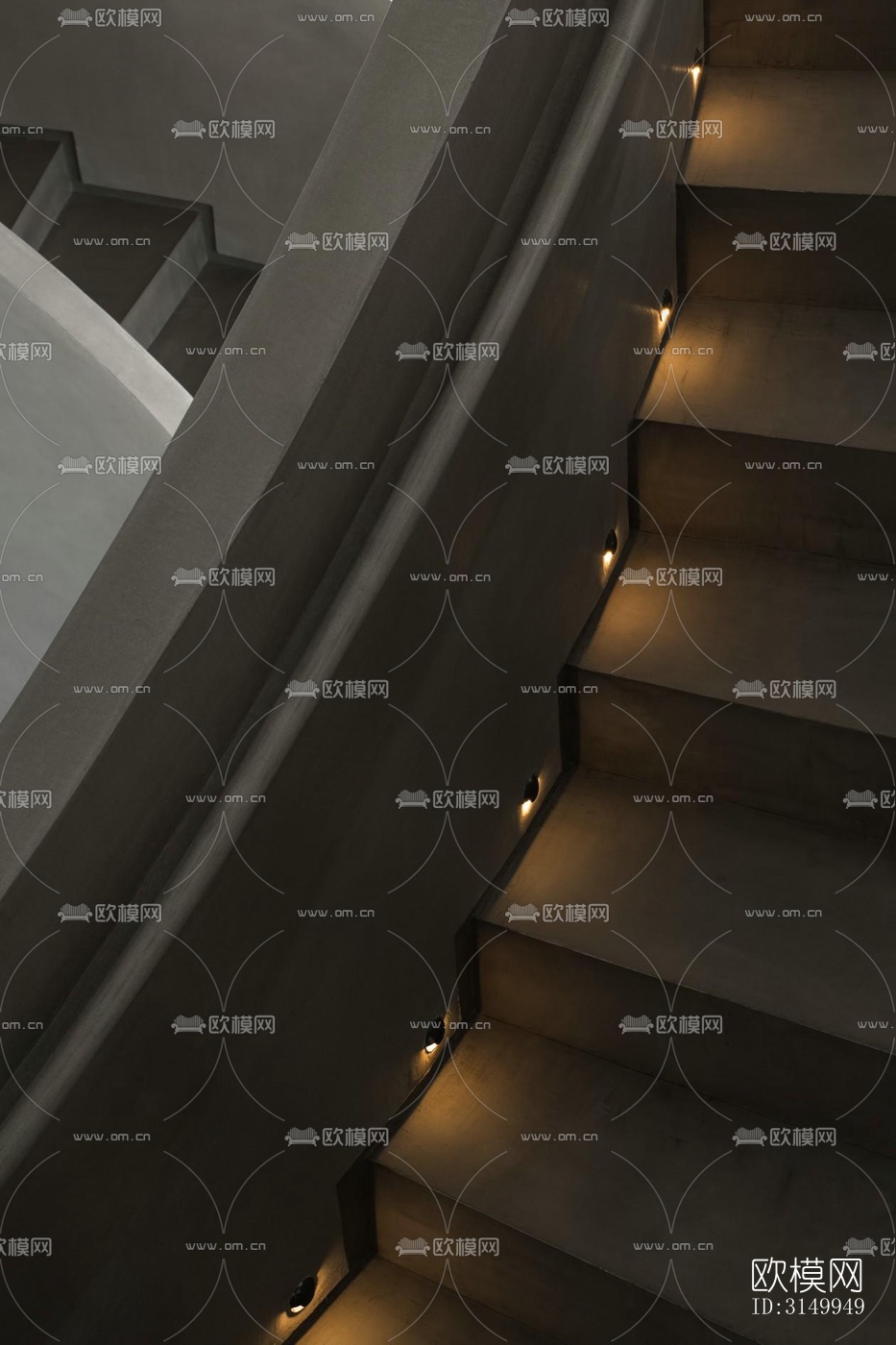 高级灰火锅烤肉效果图下载（渲染图6）