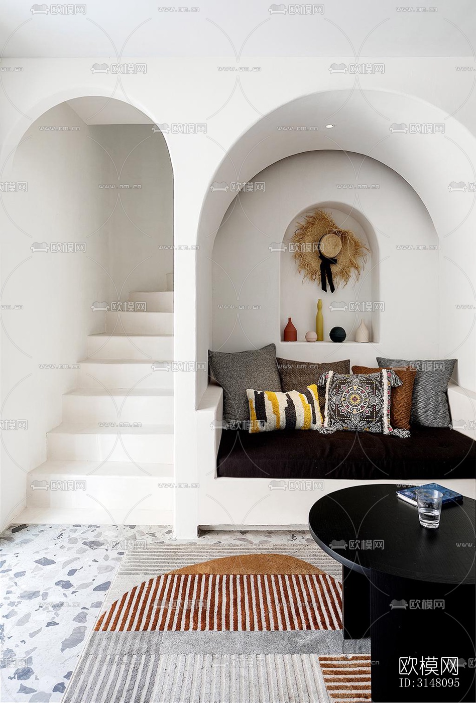 现代酒店民宿效果图下载（渲染图17）