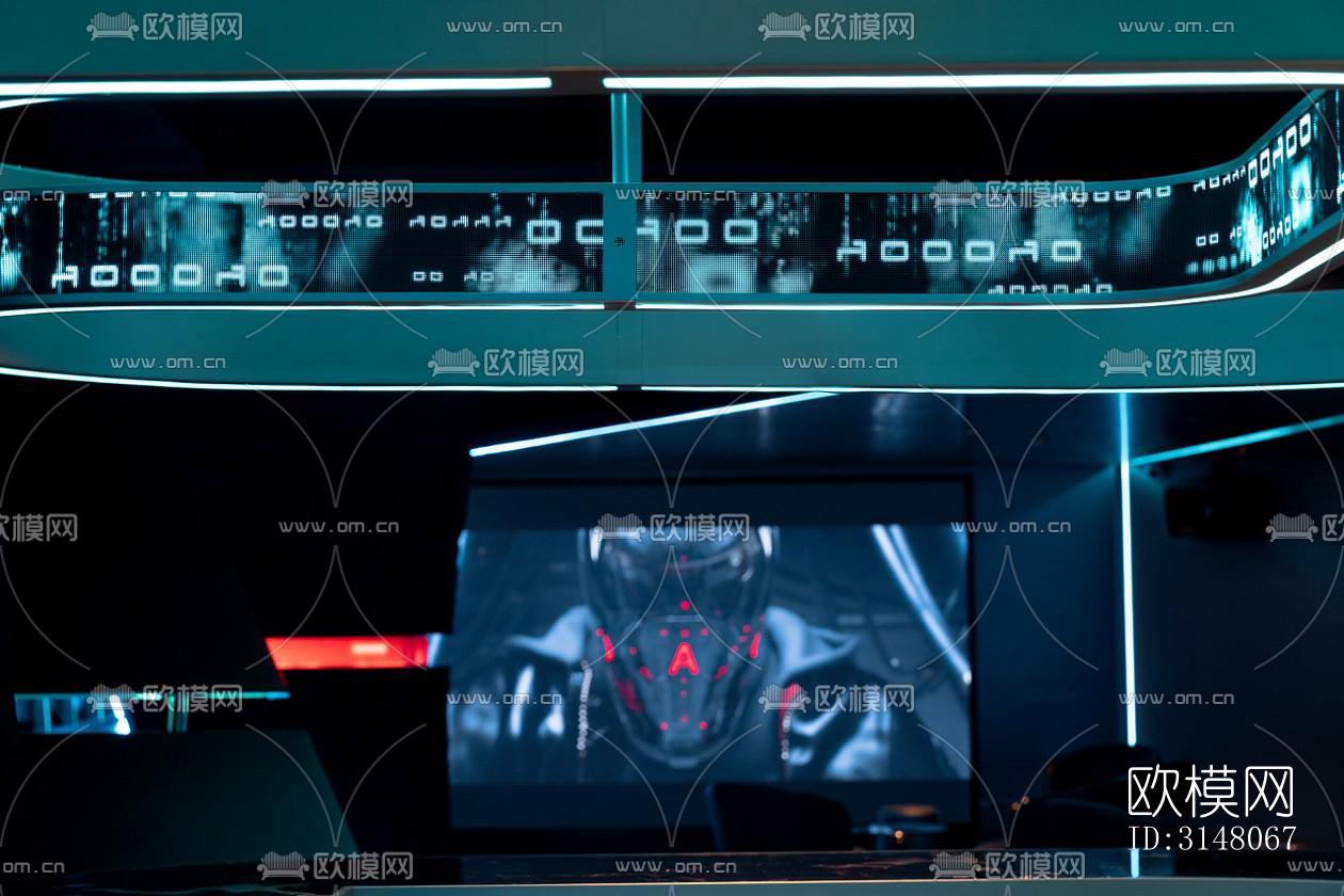 现代酒店民宿效果图下载（渲染图11）