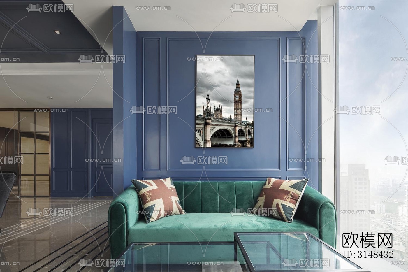 欧式养生会所效果图下载（渲染图6）