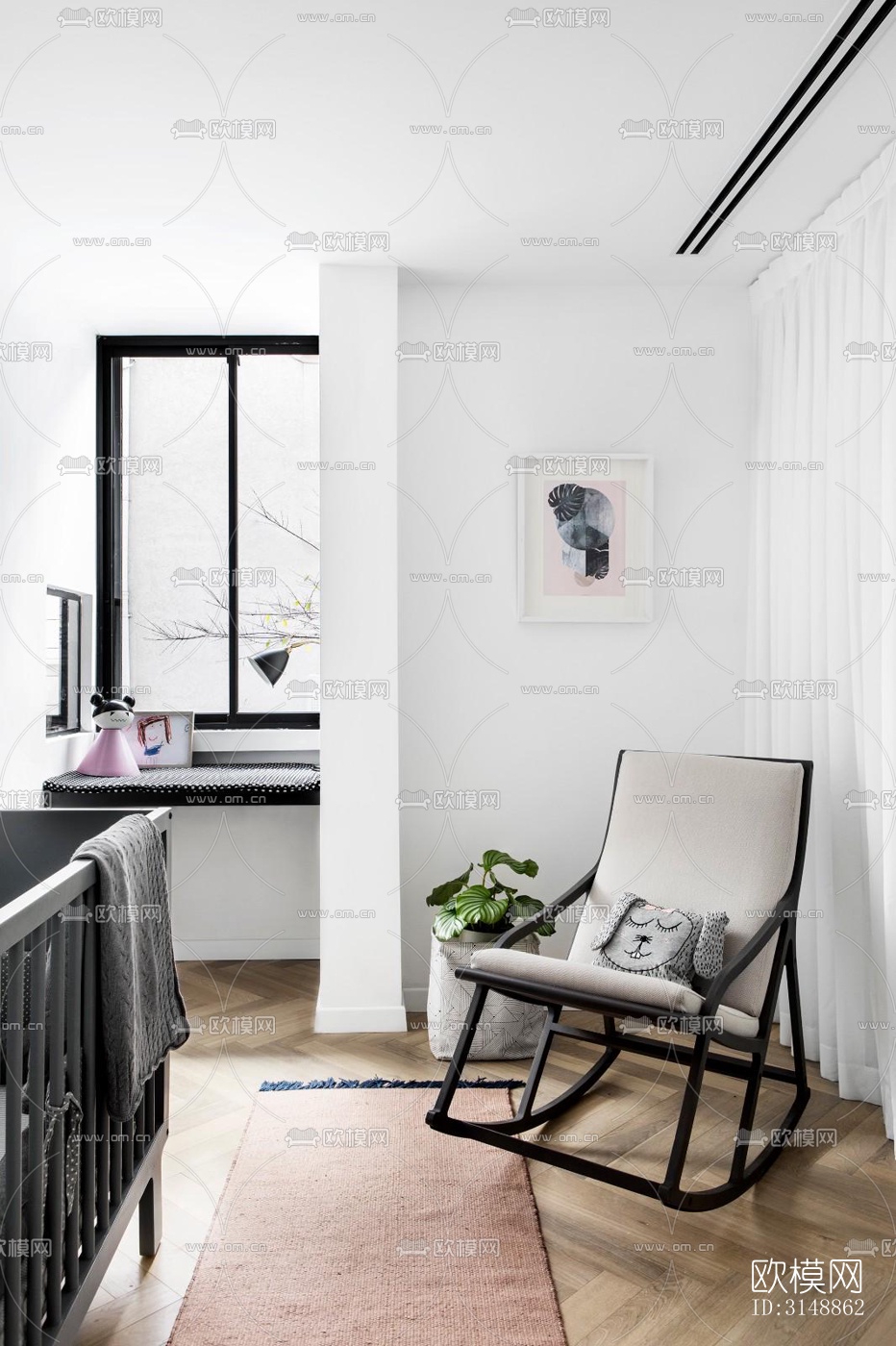 北欧平层效果图下载（渲染图18）