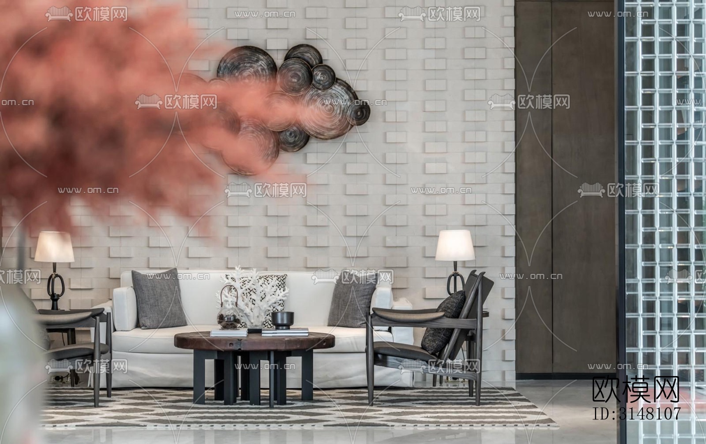 现代酒店民宿效果图下载（渲染图17）