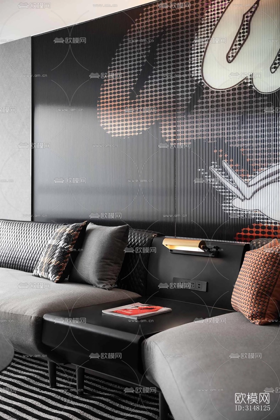 现代酒店民宿效果图下载（渲染图16）