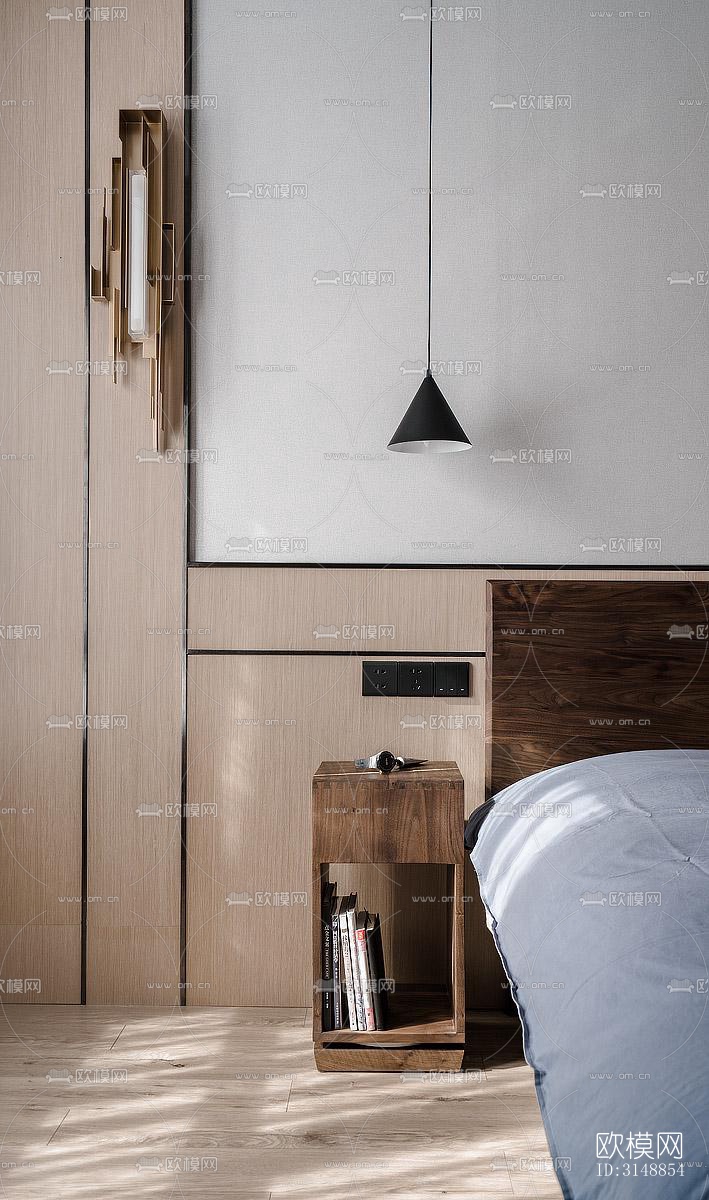 北欧平层效果图下载（渲染图3）