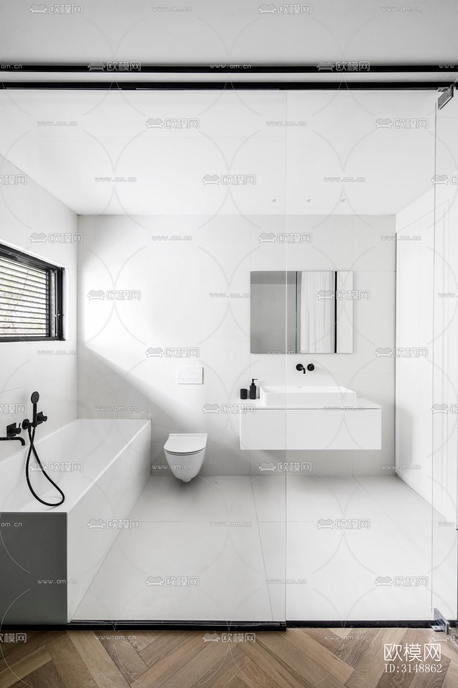 北欧平层效果图下载（渲染图12）