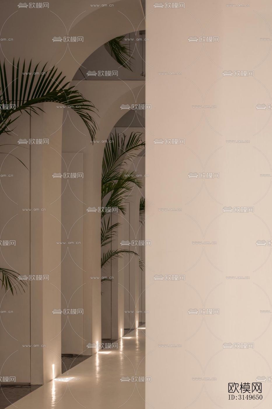 侘寂健身房效果图下载（渲染图6）