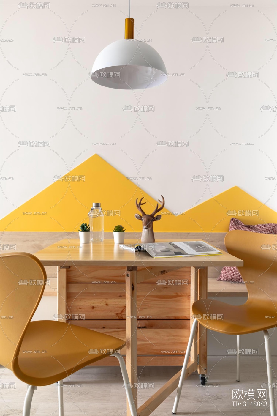 原木风平层效果图下载（渲染图11）