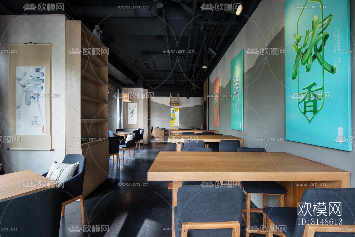 现代酒吧效果图下载（渲染图6）