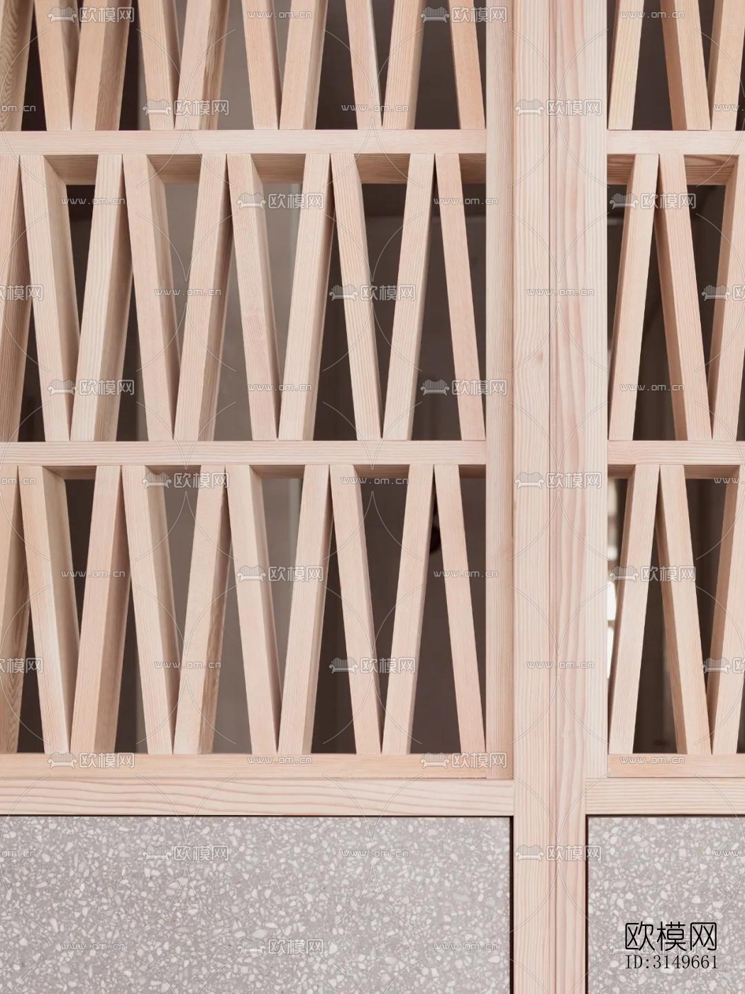 原木风健身房效果图下载（渲染图3）