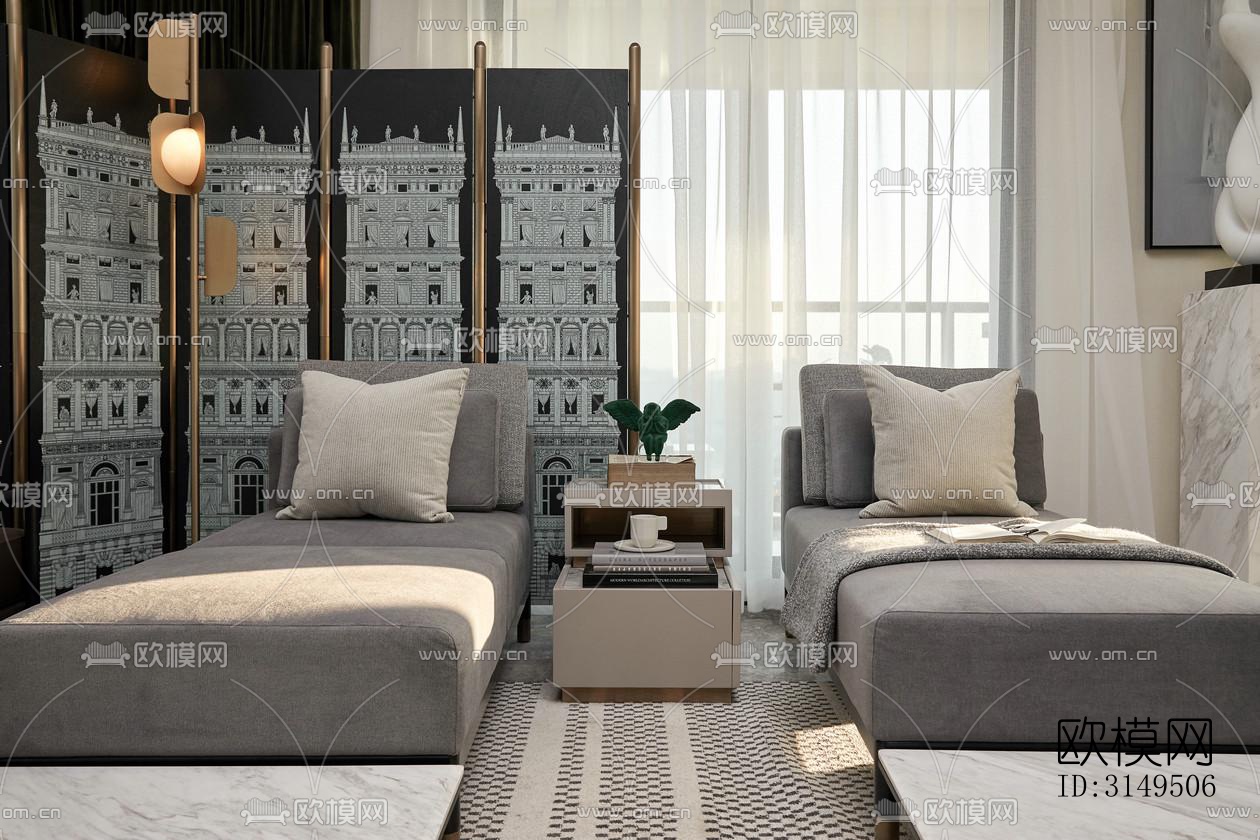 高级灰平层效果图下载（渲染图10）