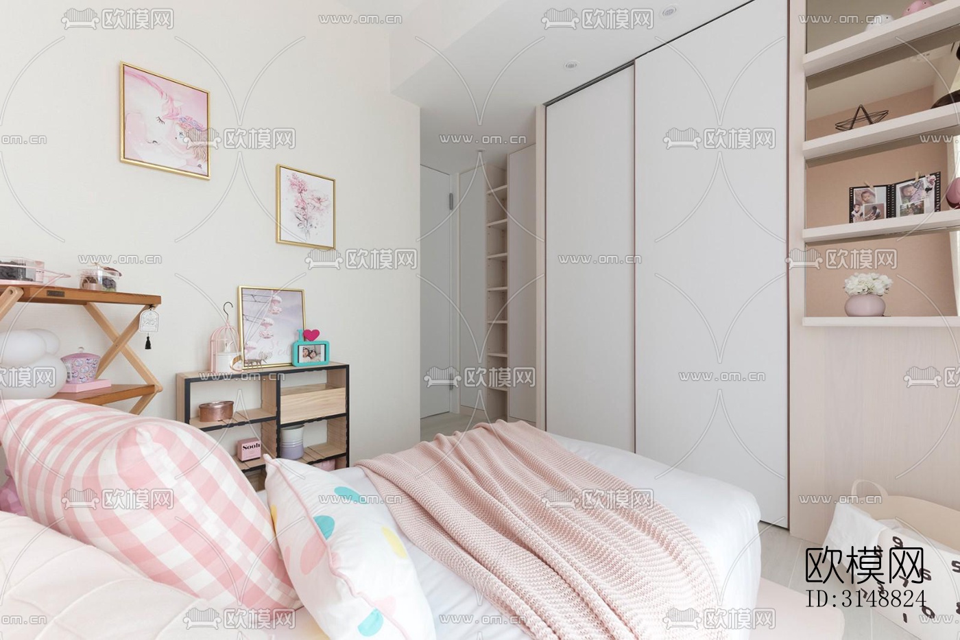 北欧平层效果图下载（渲染图20）