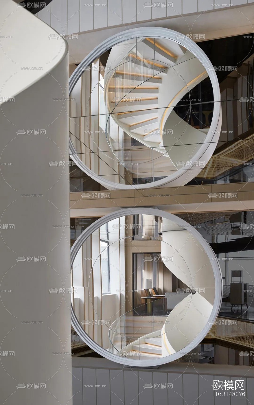 现代酒店民宿效果图下载（渲染图18）