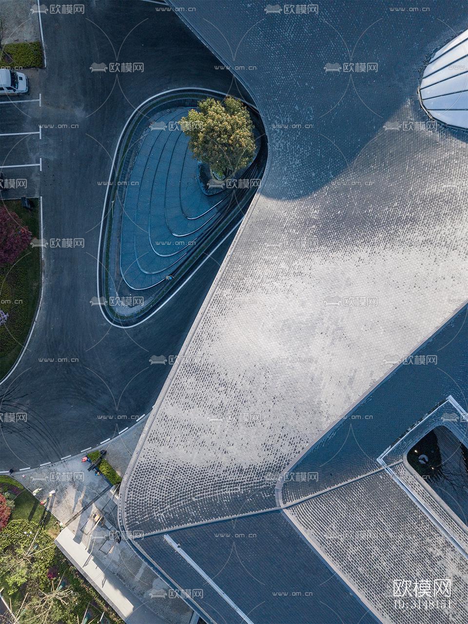 现代酒店民宿效果图下载（渲染图7）