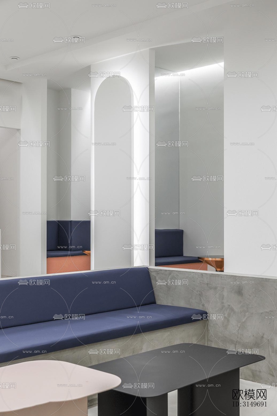 现代健身房效果图下载（渲染图8）