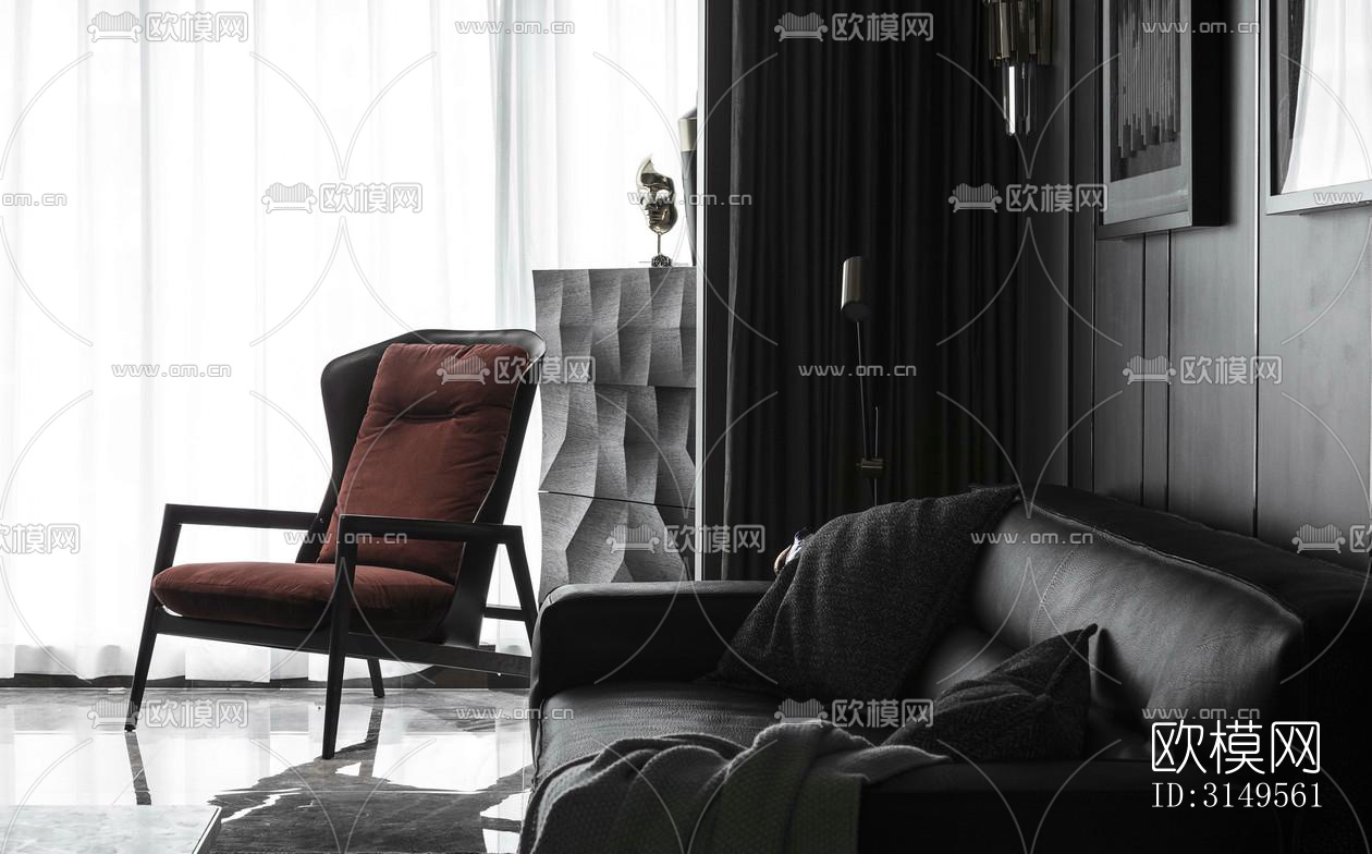 高级灰平层效果图下载（渲染图8）