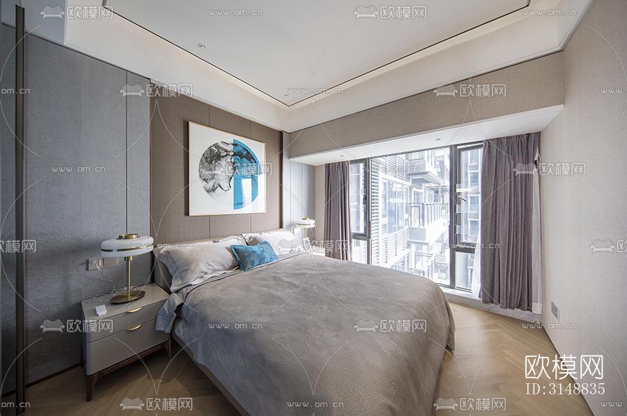 北欧平层效果图下载（渲染图15）