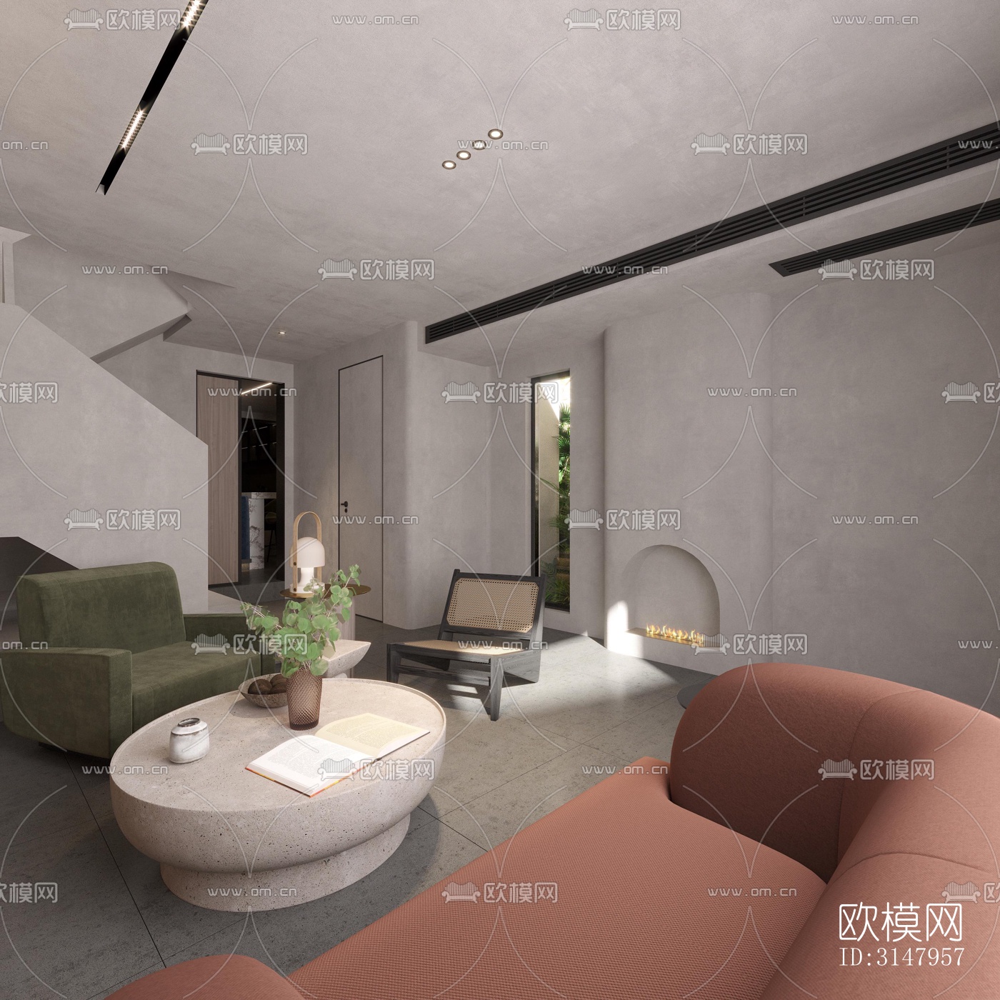 侘寂酒店民宿效果图下载（渲染图8）