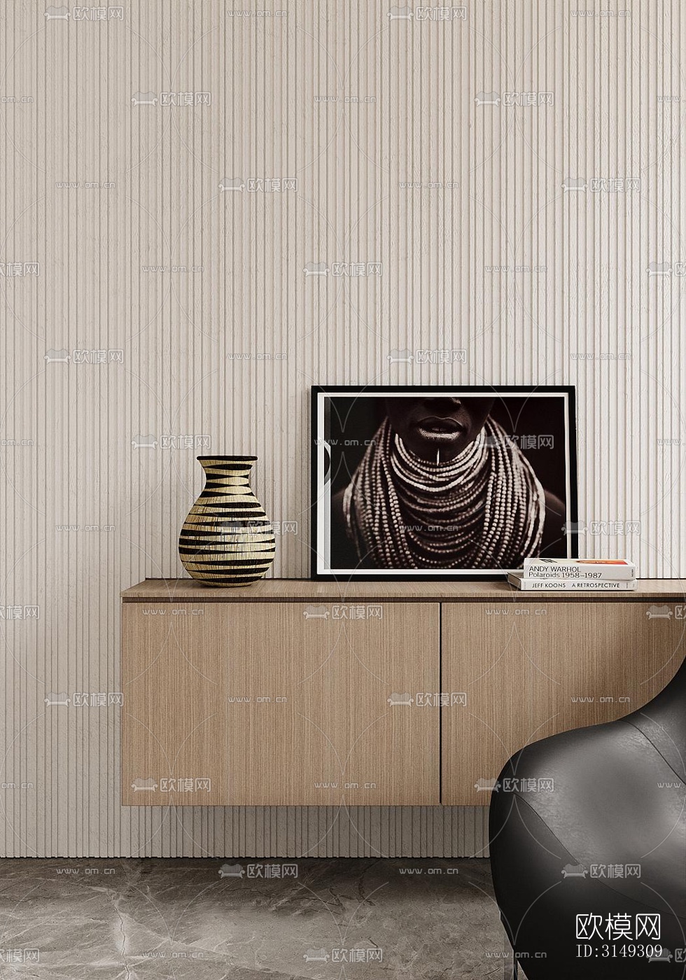 现代平层效果图下载（渲染图6）