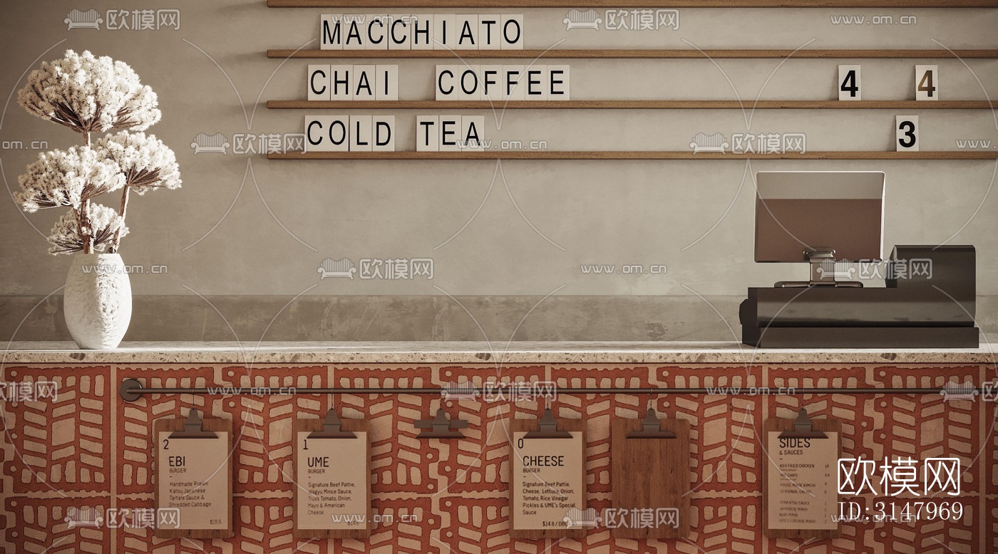 侘寂酒店民宿效果图下载（渲染图4）