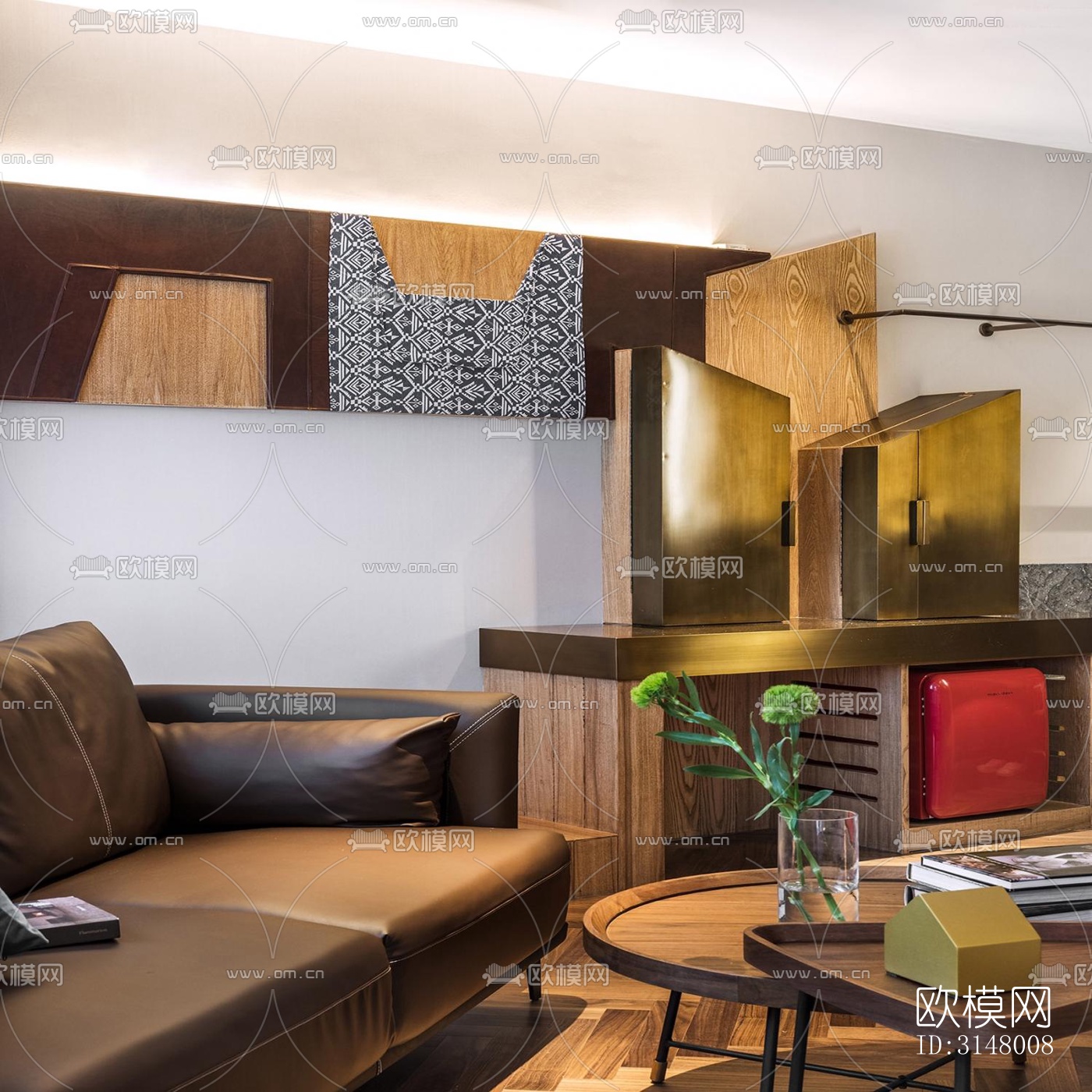 后现代酒店民宿效果图下载（渲染图9）