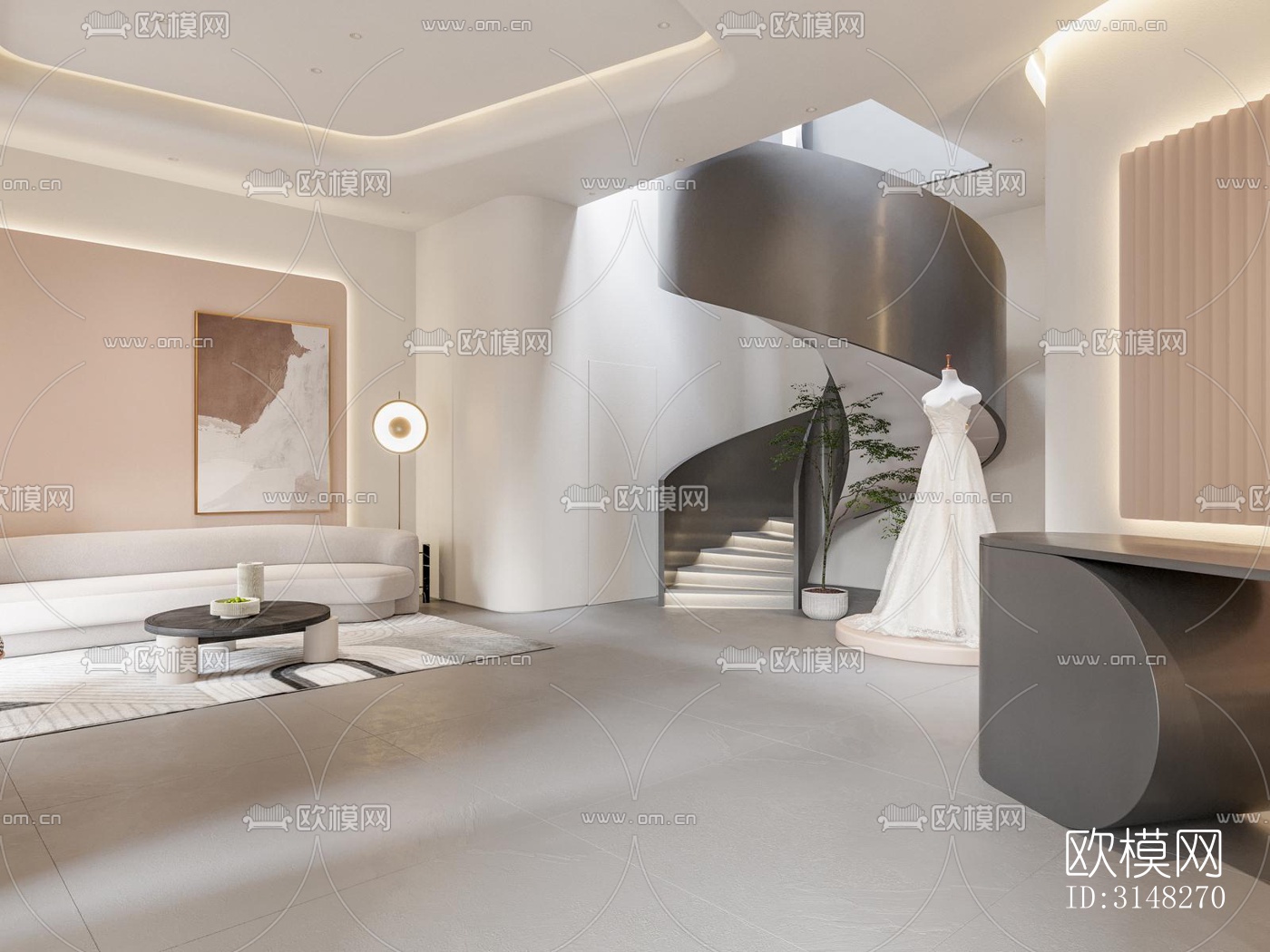 现代零售店铺效果图下载（渲染图2）