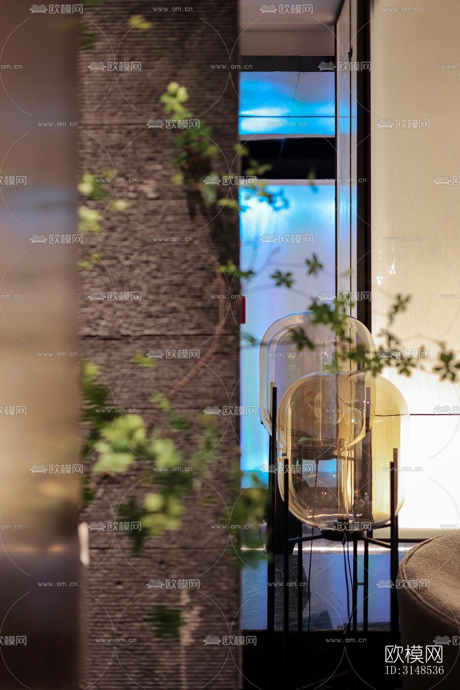 现代美容院效果图下载（渲染图9）