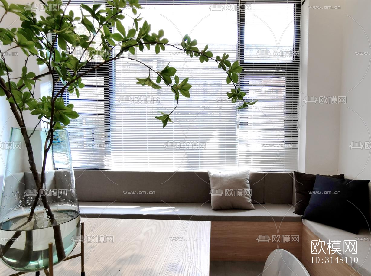 现代酒店民宿效果图下载（渲染图13）